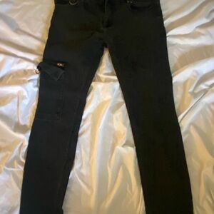 Hot Topic Men's Slim Jeans - Black